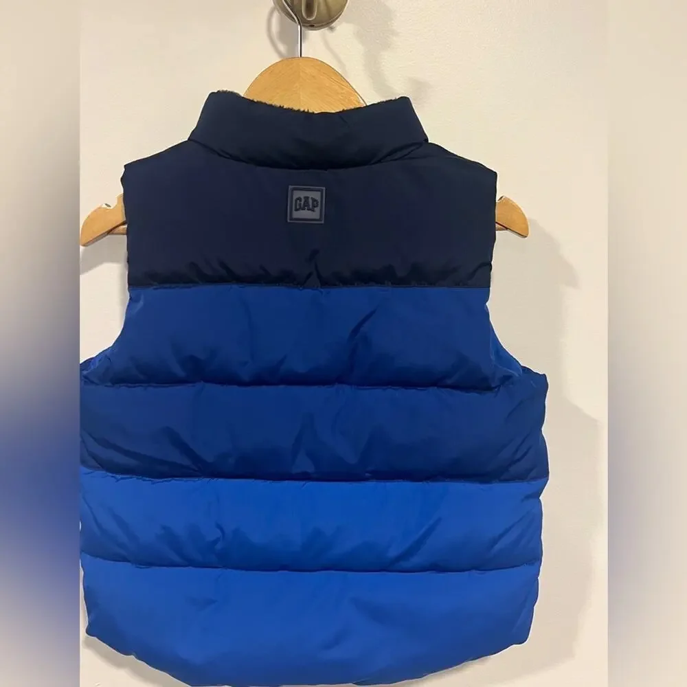 Baby GAP Blue Puffer Vest